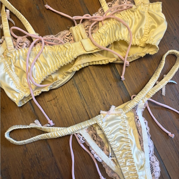 Rare!  For love and lemons original Jayden bra and thong set - Picture 8 of 16